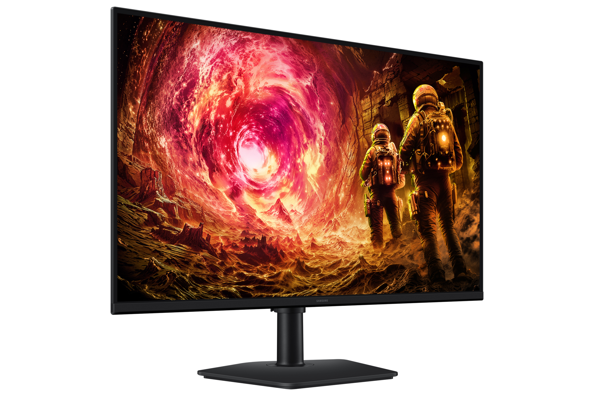 27/32" Odyssey G5 G50F QHD 180Hz Gaming monitor L-perspective Black 