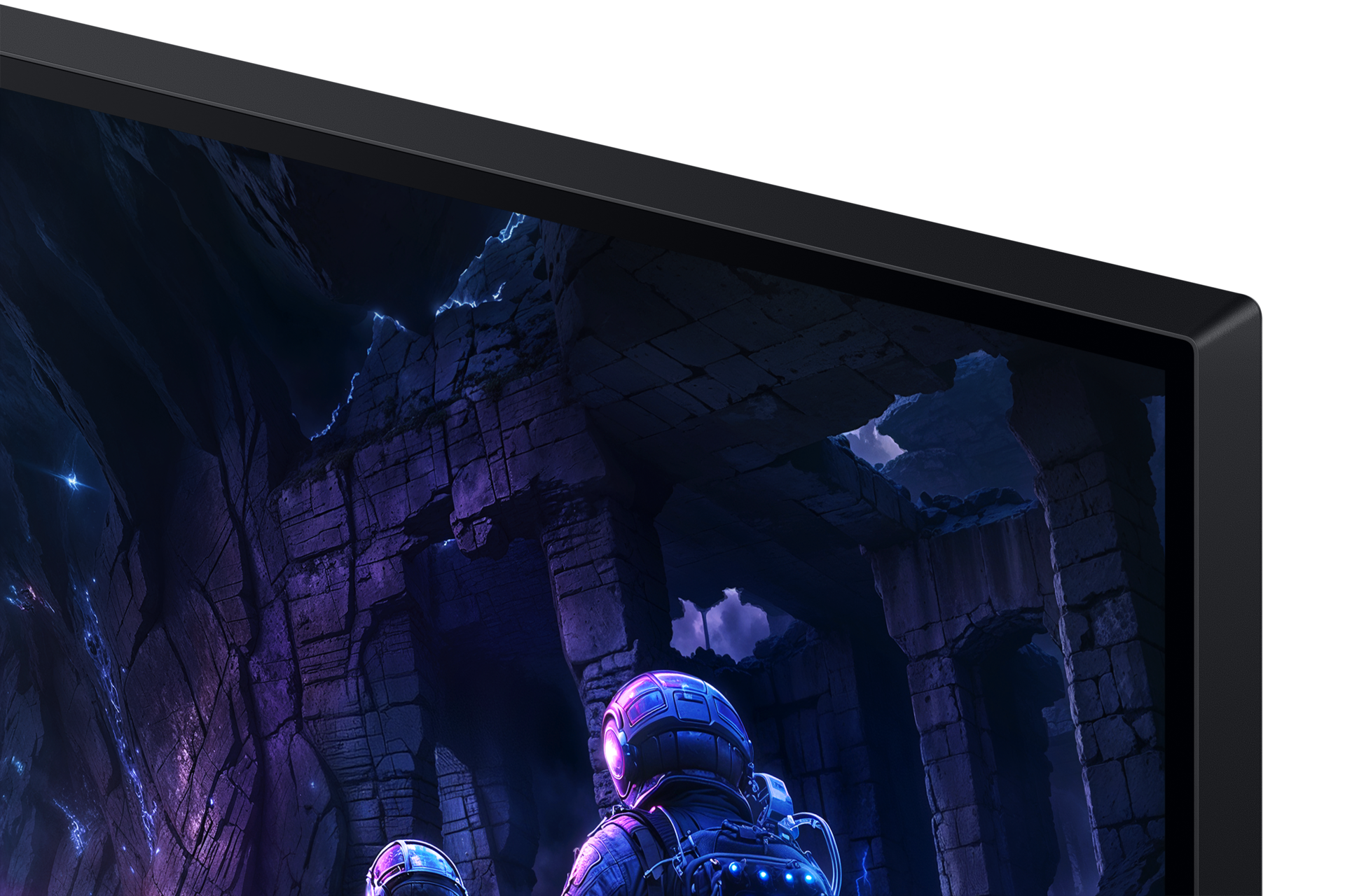 27"/32" Odyssey G5 G51F QHD 180Hz Gaming monitor Detail Black 