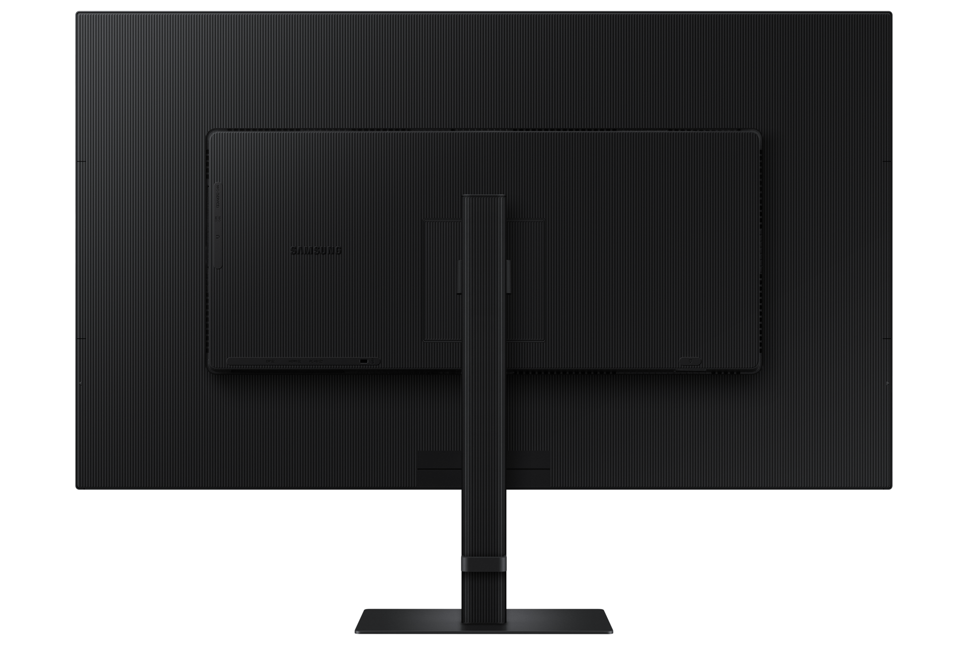 37" ViewFinity S8 S80D UHD Monitor Back Black 