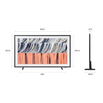 43" The Frame LS03HE 4K Samsung Vision AI Smart TV (2026) Црна