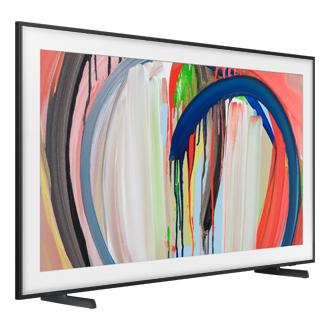 The Frame LS03HA 4K Samsung Vision AI Smart TV (2026) L-Perspective1 Black Art Mode,Glare Free with QLED