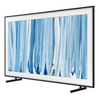 The Frame Pro LS03HW 4K Samsung Vision AI Smart TV (2026) R-Perspective2 Black Modern Frame Design with Wireleess One Connect