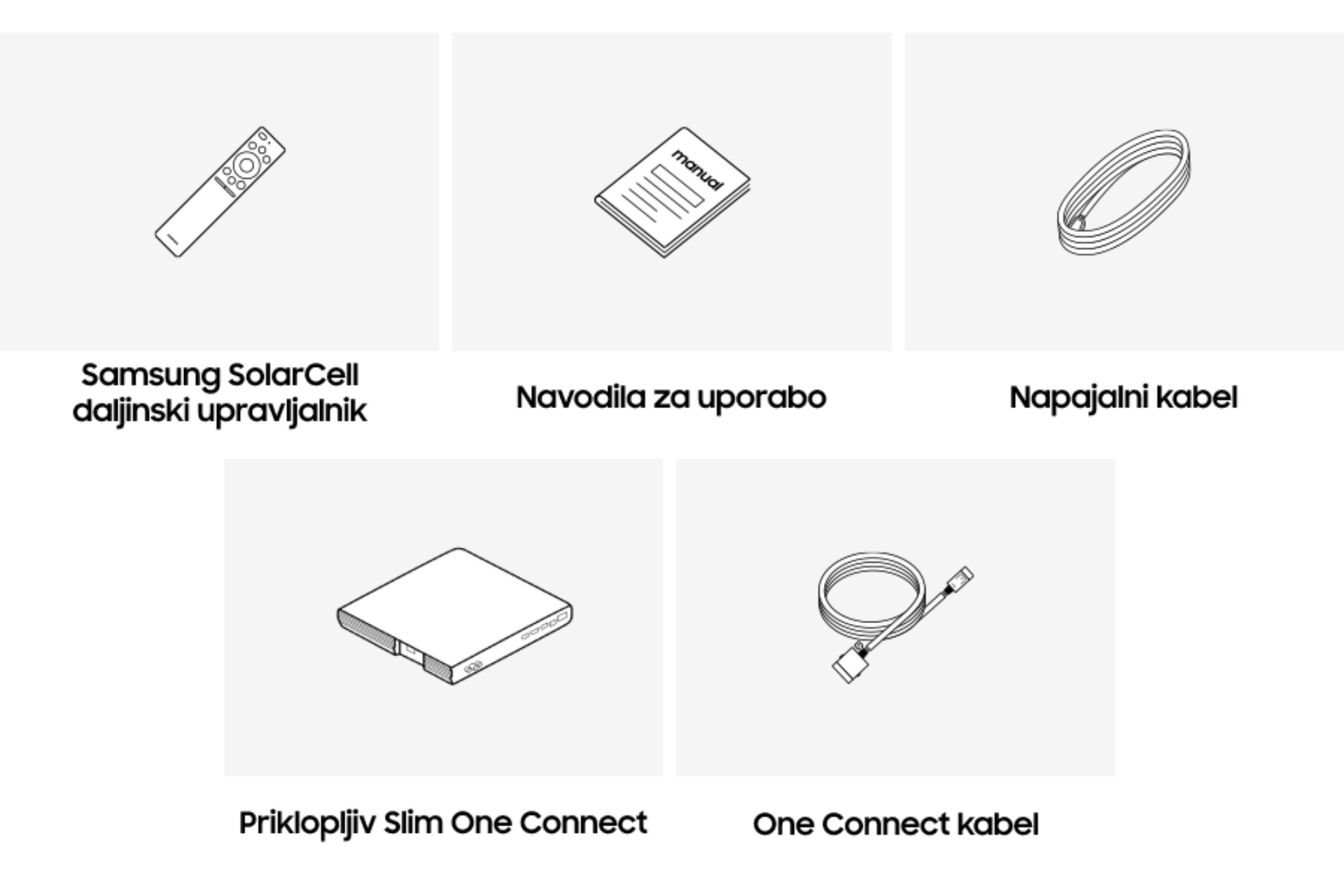 kaj je v paketu qn800c