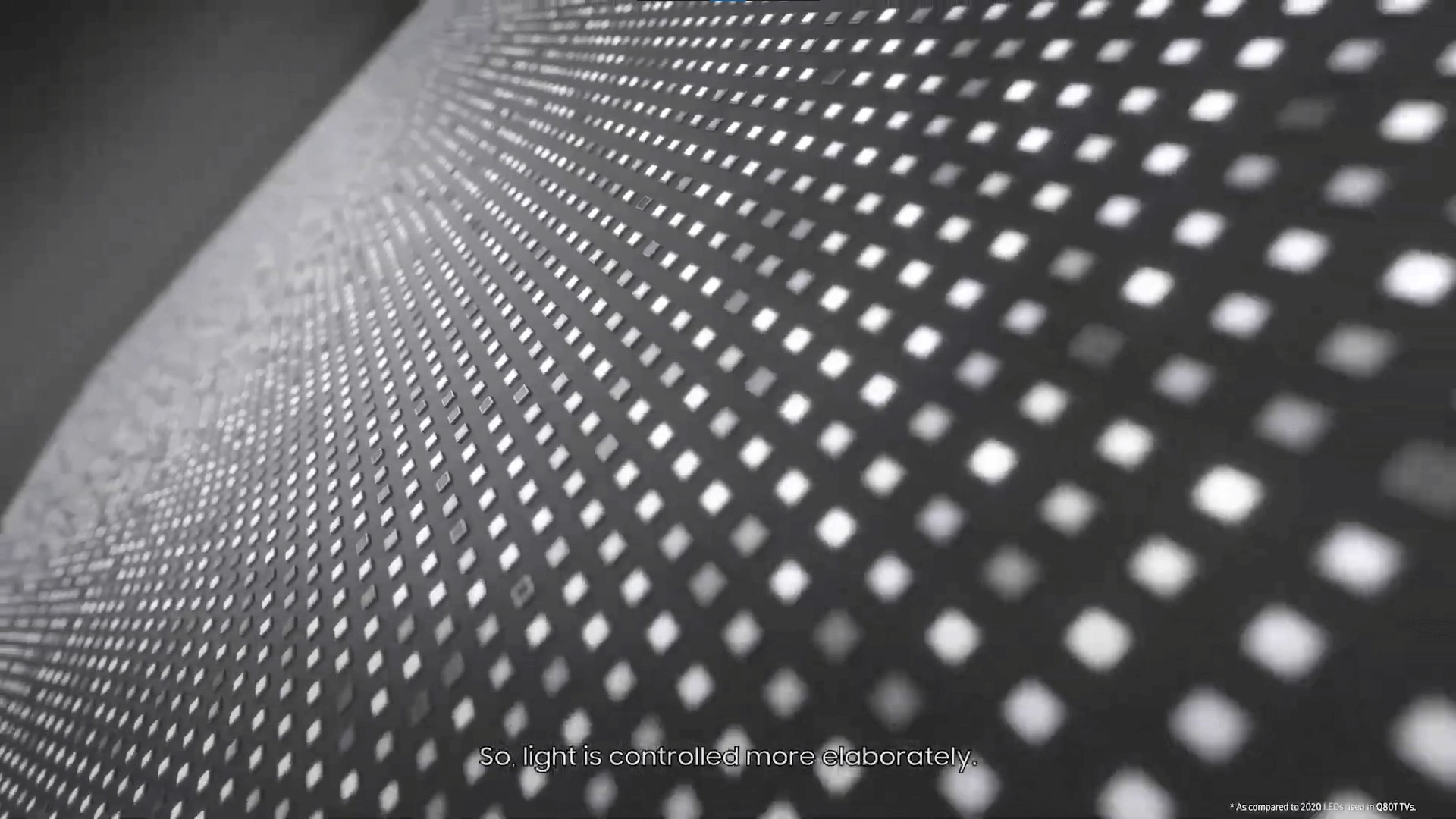 Light from super small Quantum Mini LEDs shoot light through 2 more layers to create the finest picture quality.