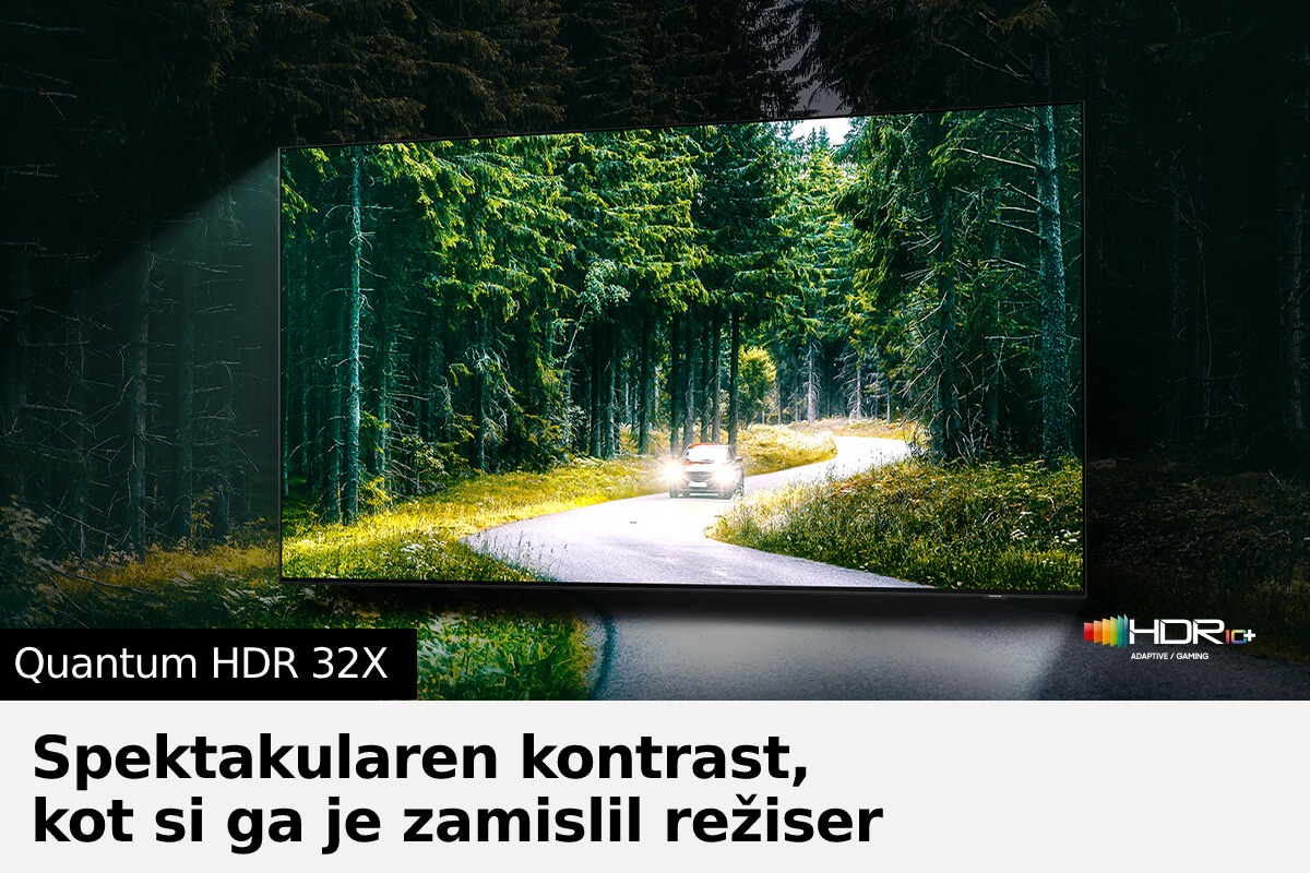 Neo QLED TV QN90B s Quantum HDR 32X lahko razkrije drobne podrobnosti slike
