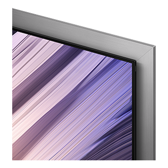 OLED S95H 4K Samsung Vision AI Smart TV (2026) Detail Silver 