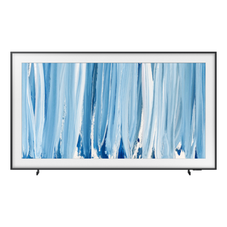 The Frame Pro LS03HW 4K Samsung Vision AI Smart TV (2026) Front Black Modern Frame Design with Wireleess One Connect