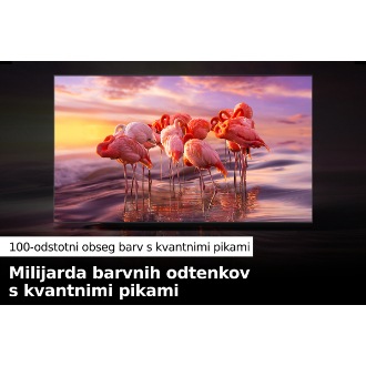 QLED TV Q60B s 100-odstotnim obsegom barv zagotavlja celoten spekter barv