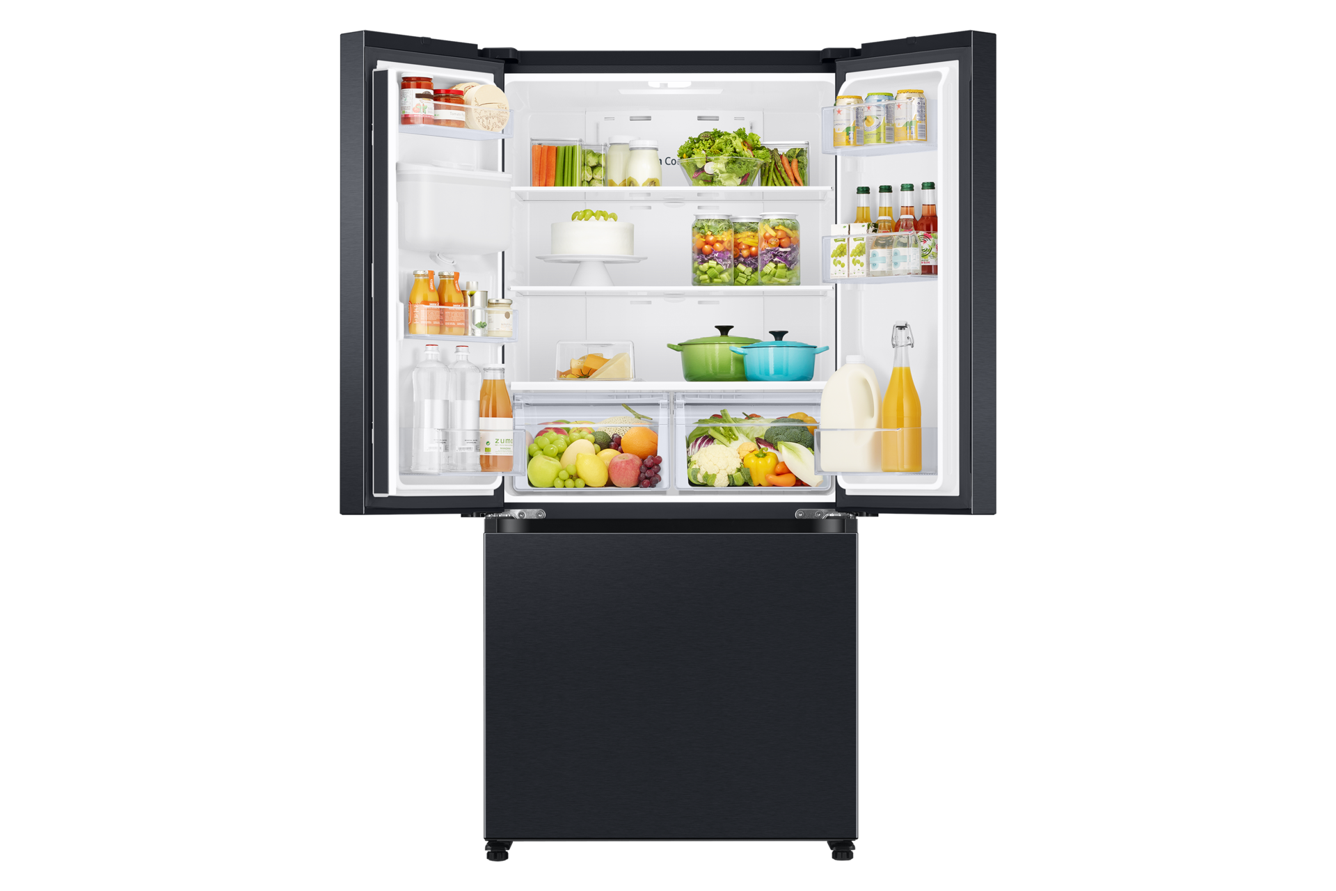 front-open-with-food Black