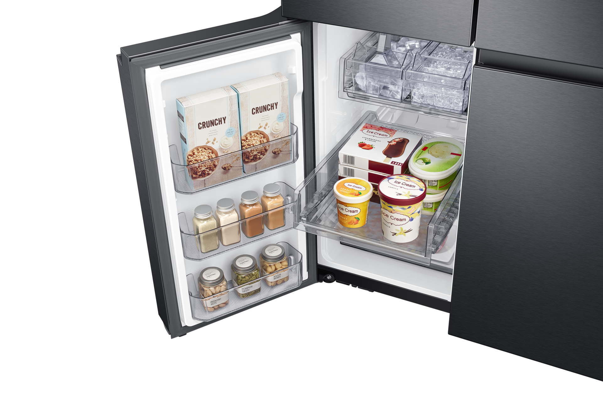freezer-ice-bucket Black
