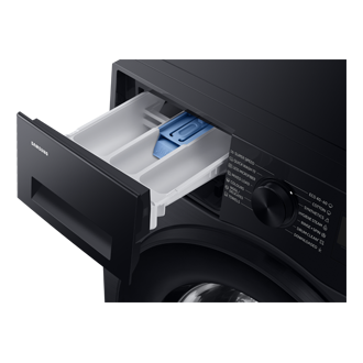 Pralni stroj z dodajanjem perila spredaj, A-10% dodatno energetsko učinkovitostjo in AI Ecobubble™ WW5100D Detail Black 