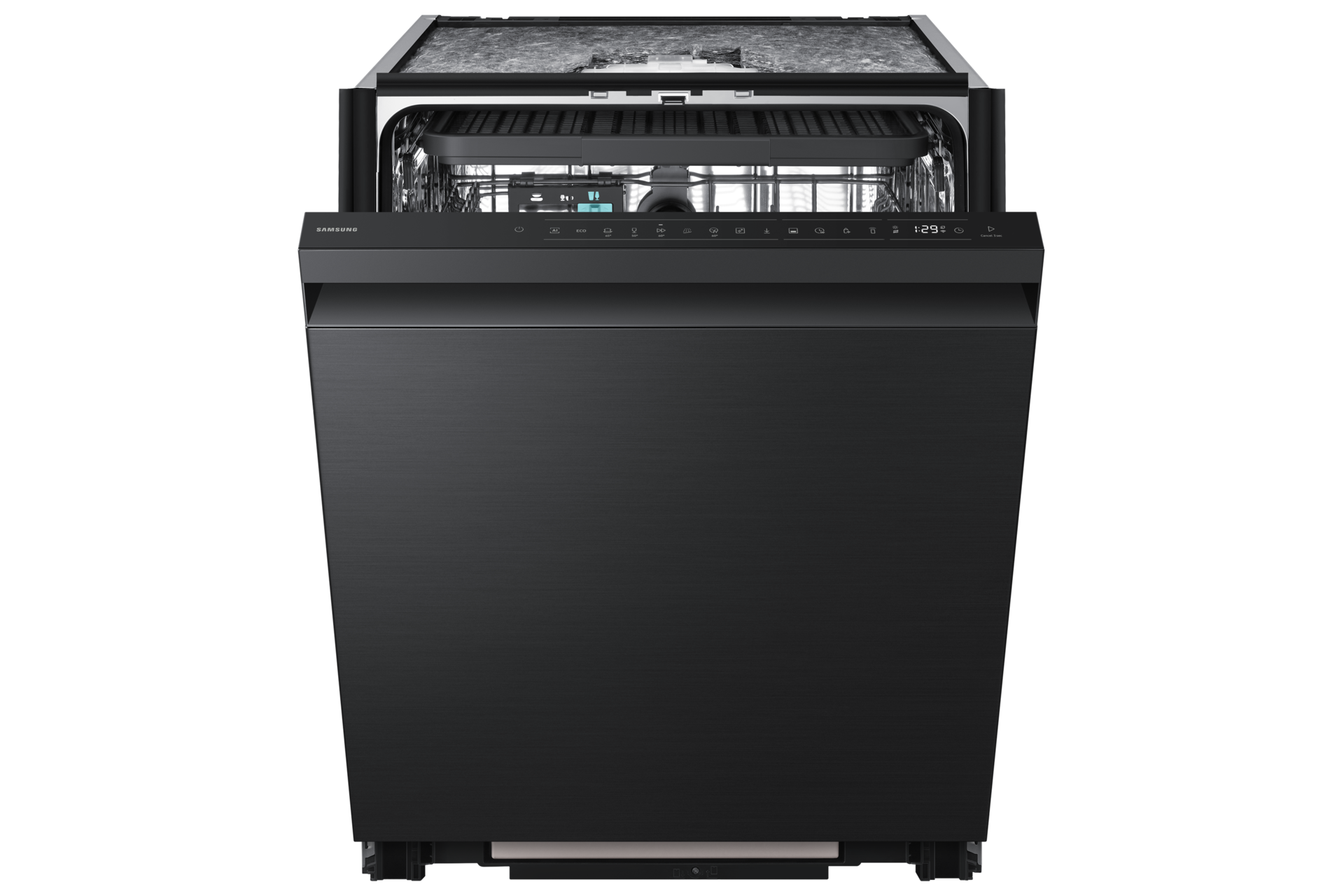 DW90H/24 Freestanding Dishwasher Energy Efficiency and AI Wash ⠀ Front-Open Black 
