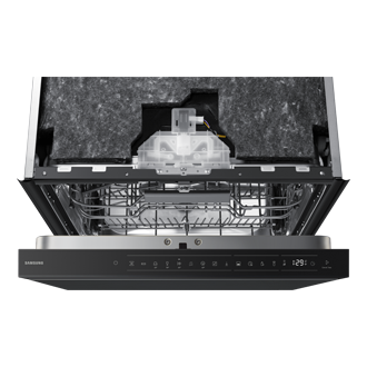 DW90H/24 Freestanding Dishwasher Energy Efficiency and AI Wash ⠀ Control-Panel Black 