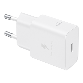 Nabíjací adaptér s USB-C portom (15W) Front White 