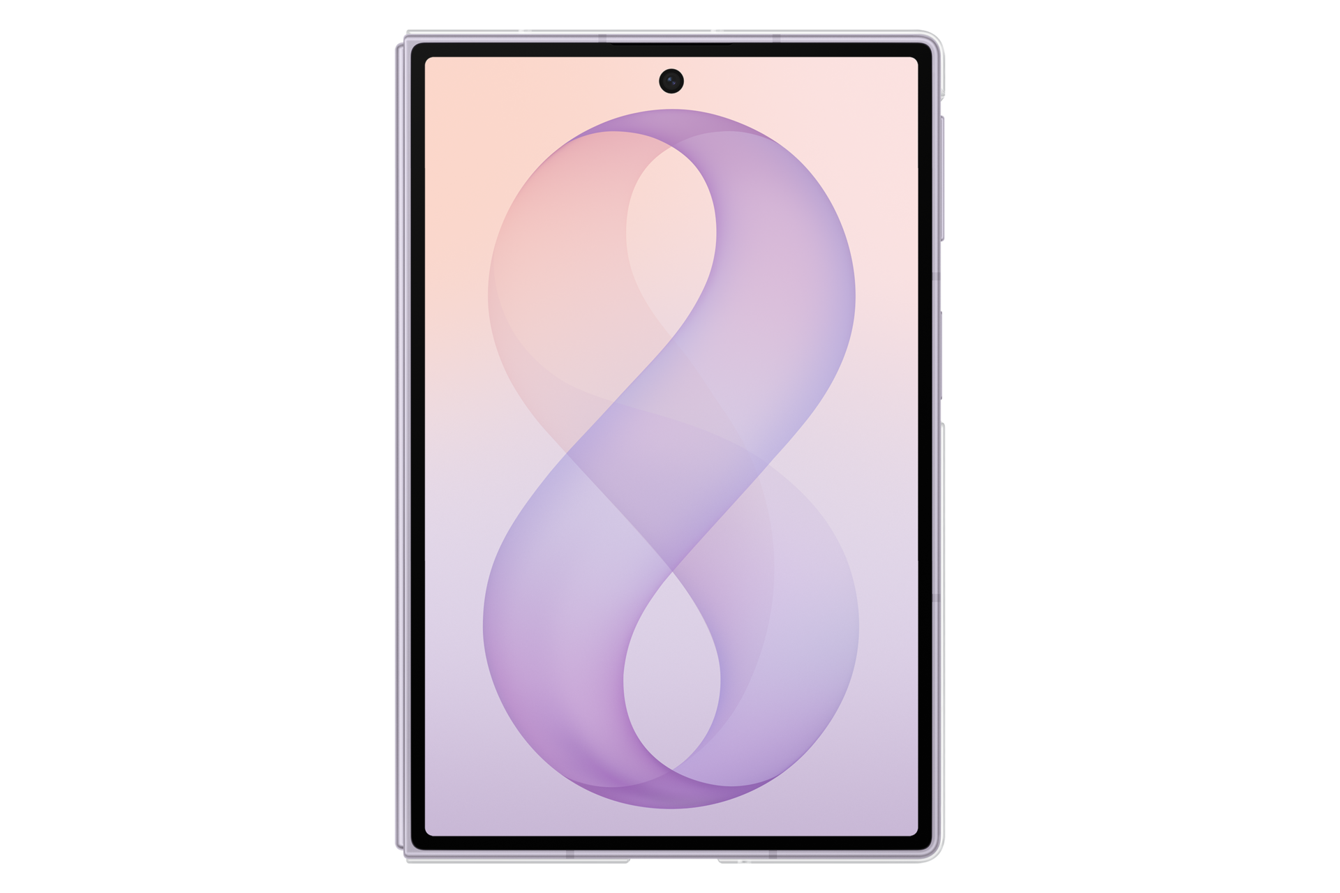 Z Fold8 Priehľadný kryt s magnetom Front Transparent 
