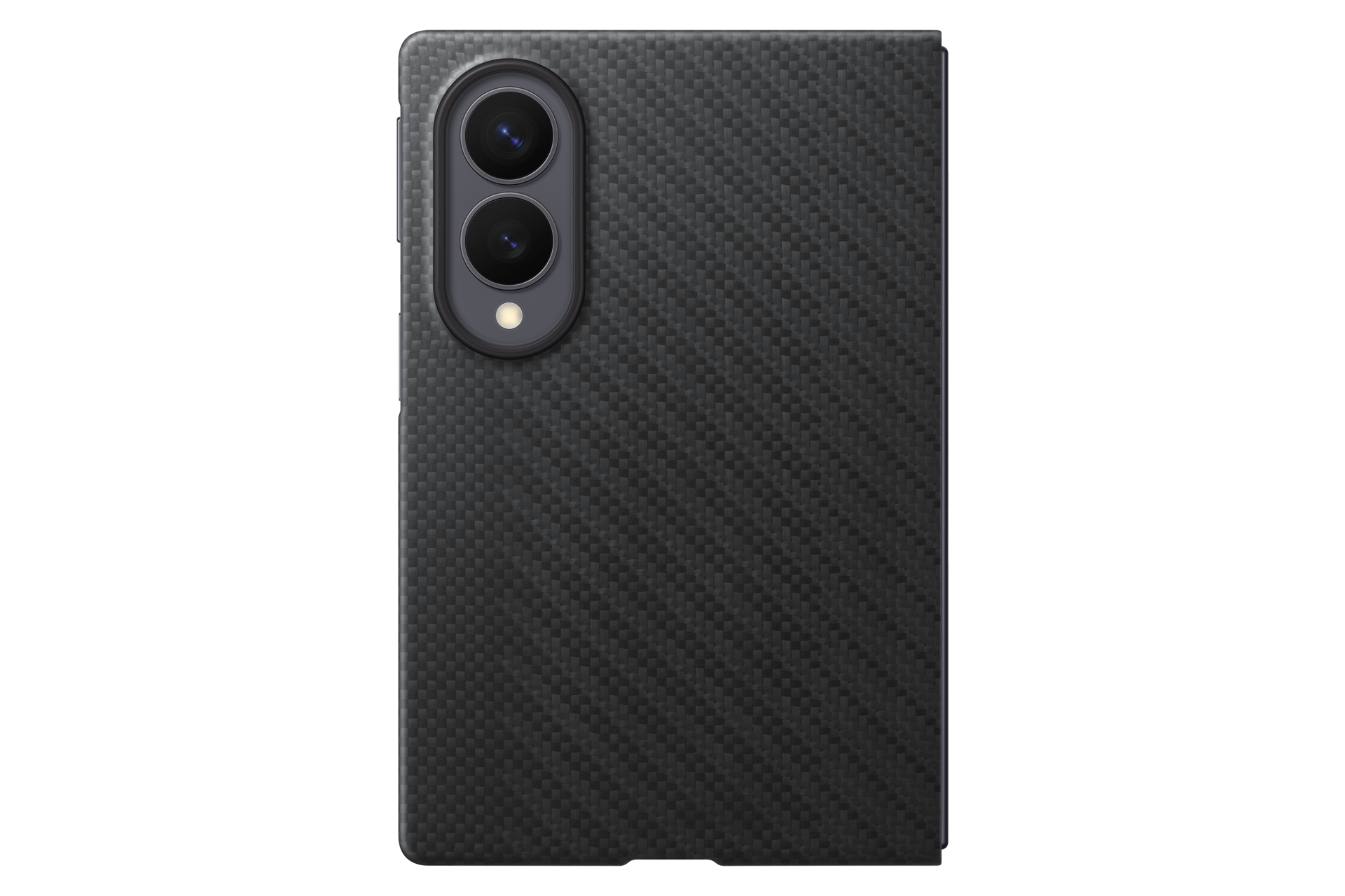 Z Fold8 Karbónový kryt s magnetom Front3 Black 