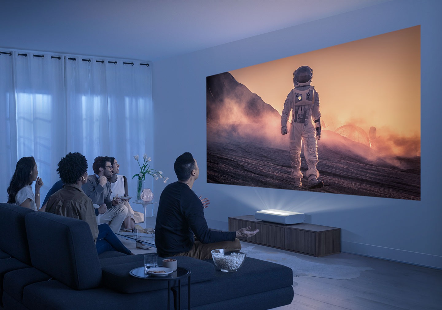 Dataprojektor Samsung.