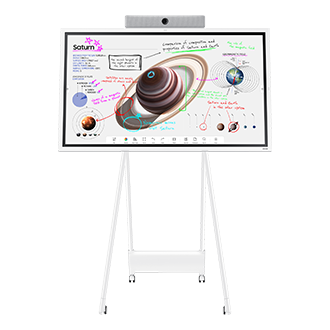 front-with-webex-on White