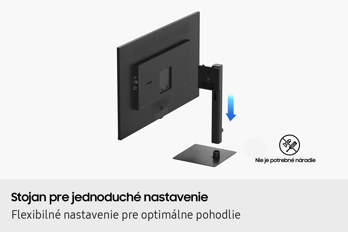 37" Viewfinity S8 (S80UD) UHD Monitor Čierna