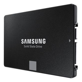 870 EVO SATA 2.5" SSD R-Perspective Black 
