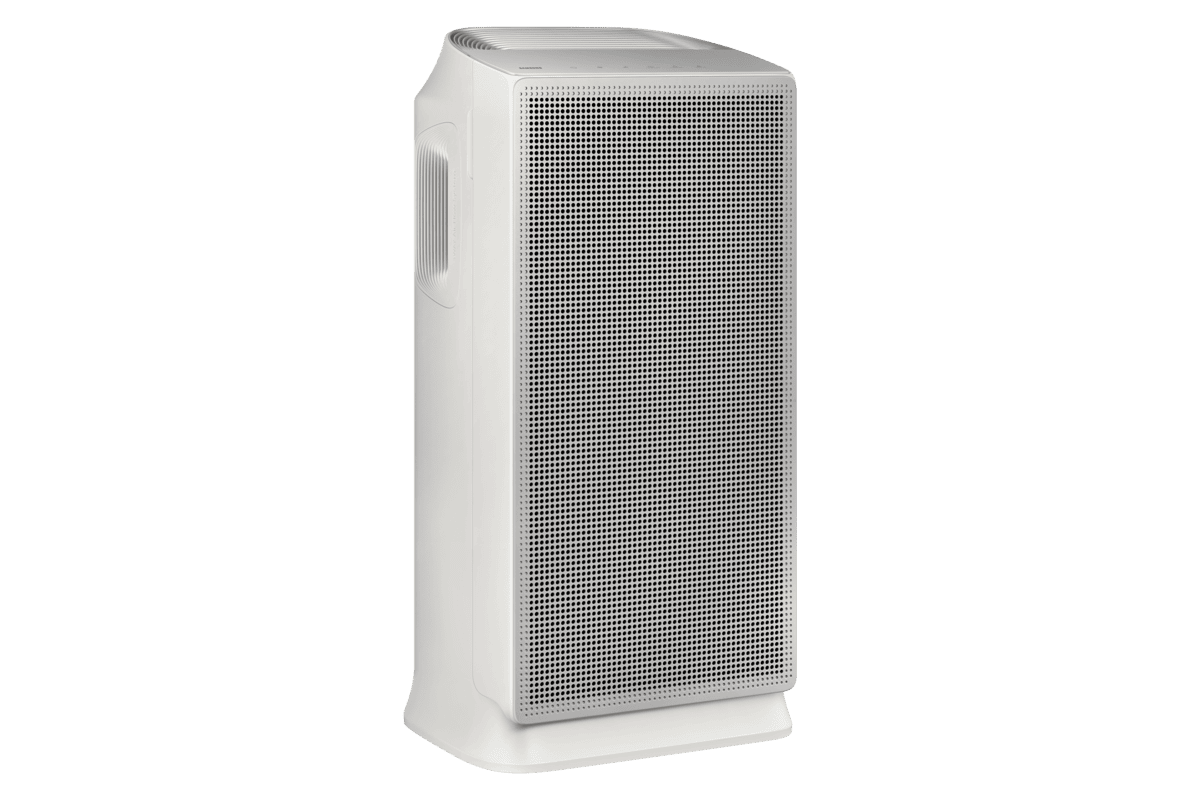 มุมมองด้านขวาเครื่องฟอกอากาศ Samsung AX5500 สี Gray