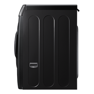 Laundry Dryer with Big Capacity and Durability Side Black 