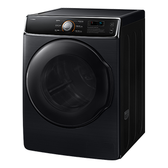 Laundry Dryer with Big Capacity and Durability R-Perspective Black 