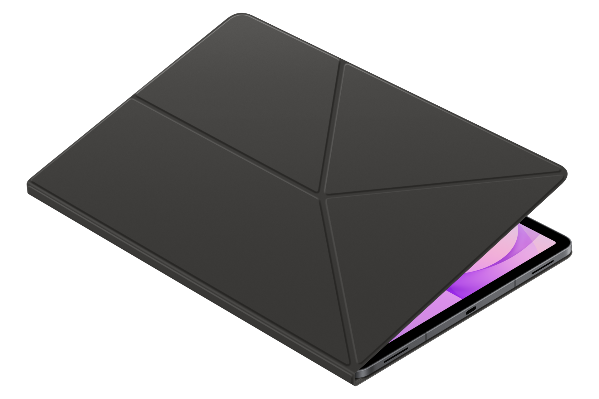 Galaxy Tab S12+ Book Cover Dynamic3 Black 