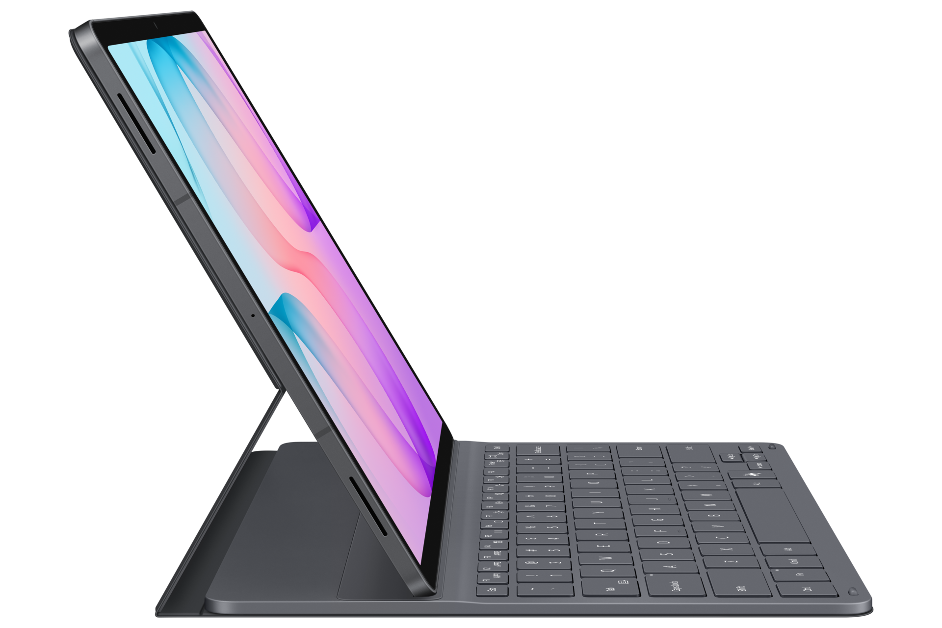 Galaxy Tab S12+ Book Cover Keyboard Slim Standing3 Black 