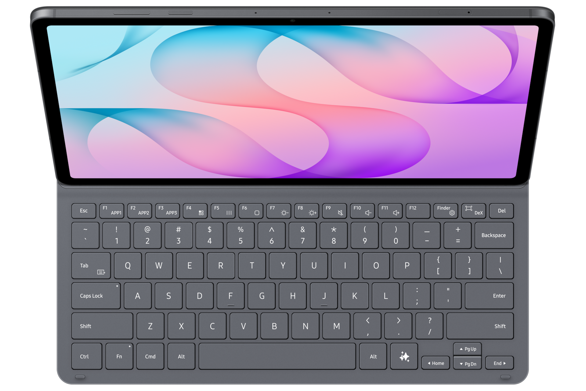 Galaxy Tab S12+ Book Cover Keyboard Slim Dynamic4 Black 