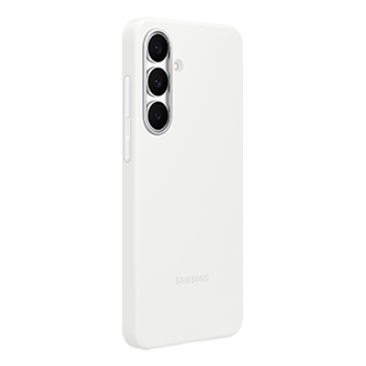 Galaxy S25 FE Silicone Case Dynamic White 