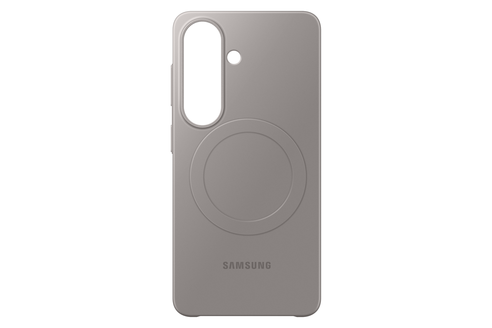 Slim Magnet Case สำหรับ Galaxy S26 Front2 Gray 