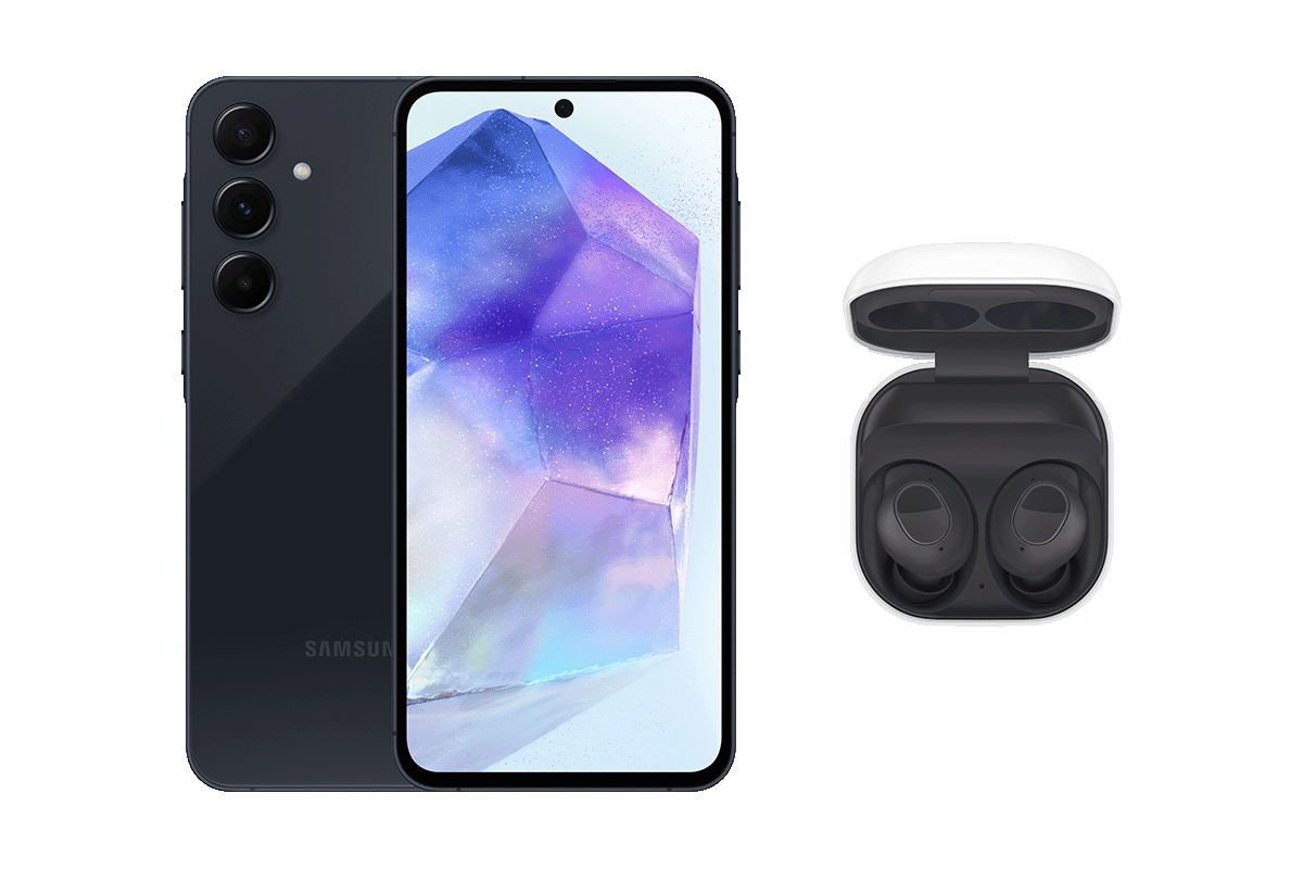 Galaxy A55 5G + Galaxy Buds FE