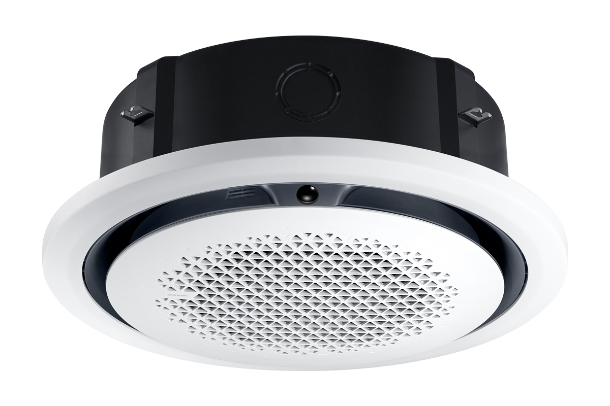 41,300BTU/hr 360 Cassette CAC AI Copper R32 PM1.0 -Bladeless Design White