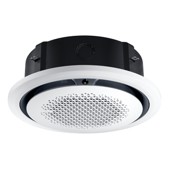 41,300BTU/hr 360 Cassette CAC AI Copper R32 PM1.0 -Bladeless Design White