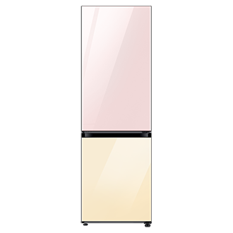 340L Bespoke Refrigerator BMF Customizable Design Top Glam Pink ด้านหน้า