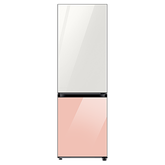 ซื้อตู้เย็น 2 ประตู Top Glam White with Bottom Clean Peach F-RB33DU35DB3K ตู้เย็นปรับเปลี่ยนได้ตามใจคุณ ดีไซน์ที่เหมาะกับห้องครัวสมัยใหม่