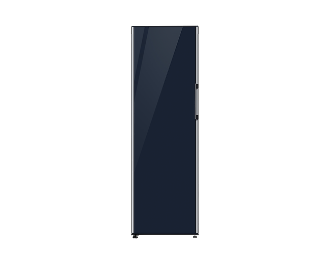 ตู้เย็น BESPOKE 2 ประตู ด้านบน สี Glam Navy ด้านล่าง สี Glam Navy