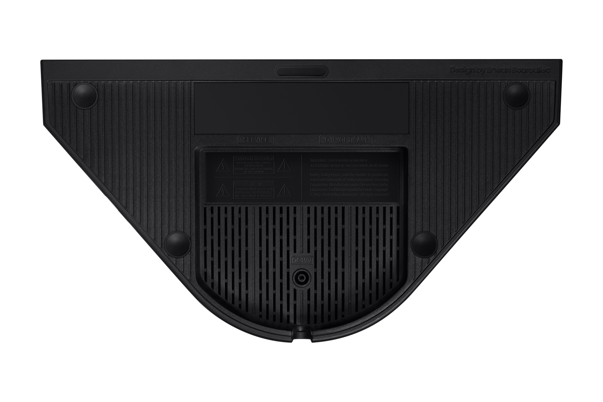 Music Studio 5 LS50H WiFi-Bluetooth Wireless Speaker (2026) Bottom Black 