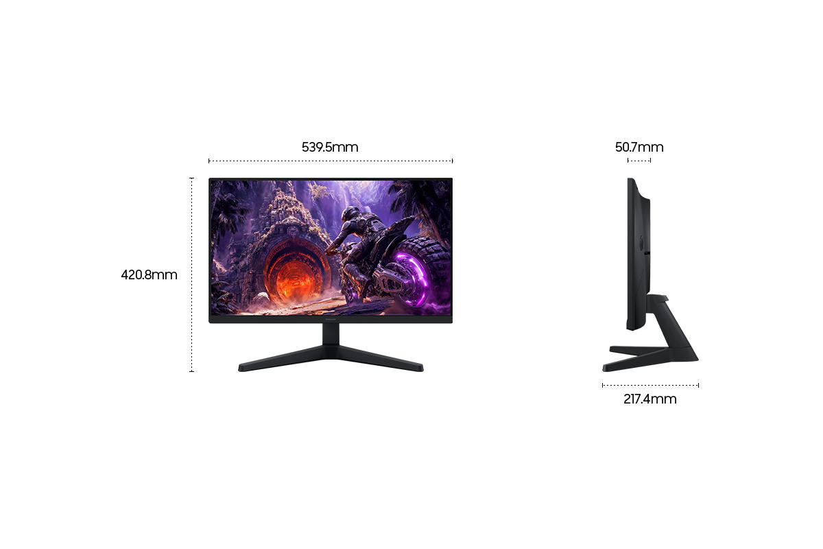 24" Odyssey G3 G30H FHD 200Hz Gaming Monitor Black