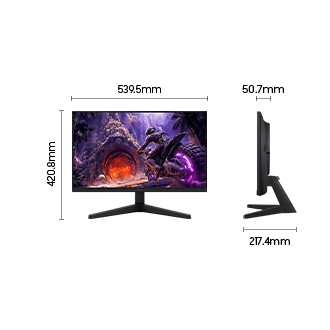 24" Odyssey G3 G30H FHD 200Hz Gaming Monitor Black