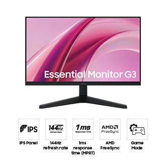 24" Essential Monitor G3 G31H FHD 144Hz Black