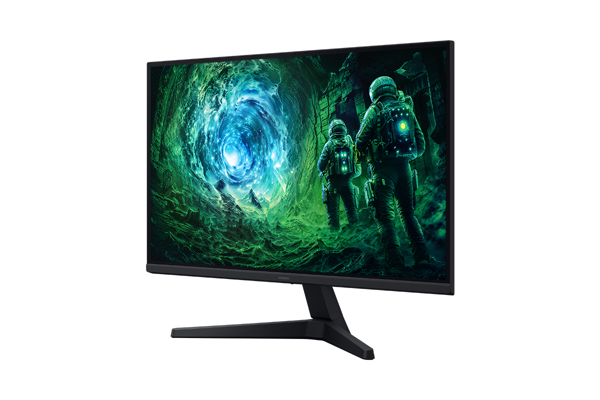 27" Odyssey G5 G53F QHD 200Hz Gaming Monitor R-perspective Black 