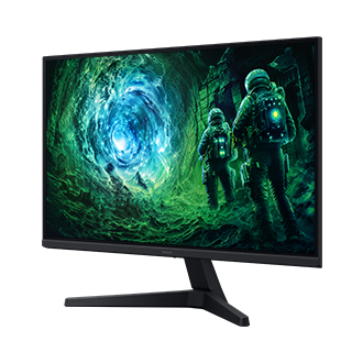 27" Odyssey G5 G53F QHD 200Hz Gaming Monitor R-perspective Black 