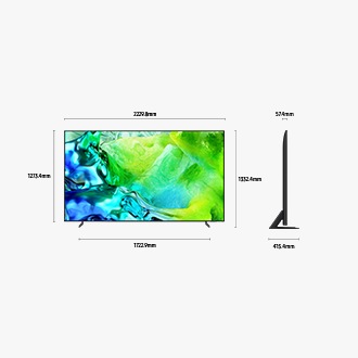 100" Neo QLED QN80H 4K Samsung Vision AI Smart TV (2026) Titanium Black