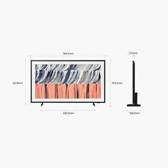43" The Frame LS03HE 4K Samsung Vision AI Smart TV (2026) Black