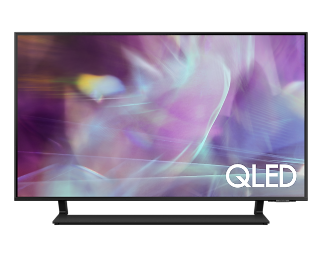 ภาพด้านหน้าของตัวทีวี 50 นิ้ว  Q65A QLED 4K Smart TV (2021) )