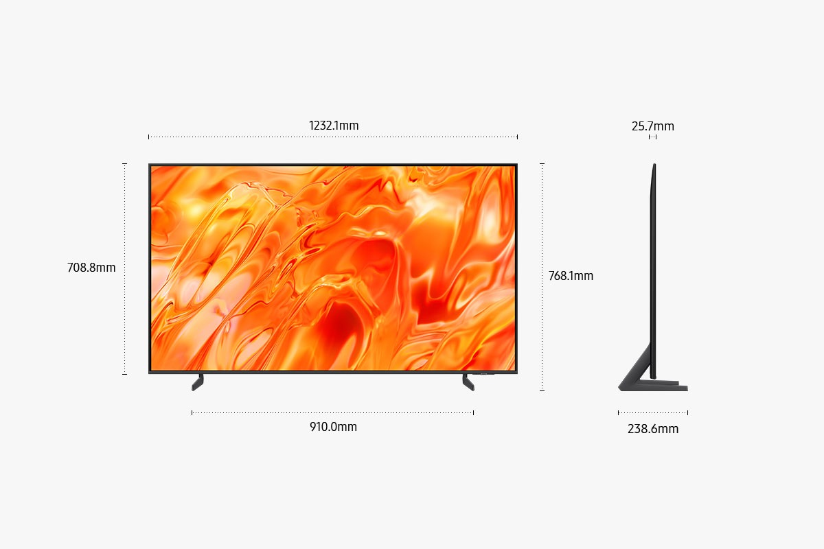 55" Neo QLED QN70H 4K Samsung Vision AI Smart TV (2026) Black