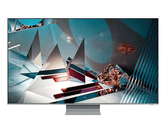 ภาพด้านหน้าของตัวทีวี 65 นิ้ว  Q800T QLED 8K Smart TV (2020)