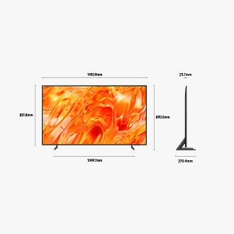 65" Neo QLED QN70H 4K Samsung Vision AI Smart TV (2026) Black